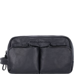 Piquadro Harper Kulturbeutel Leder 23 cm