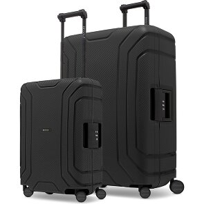 Redolz Essentials 15 4-Rollen 15 Kofferset S+L mit Dreipunktverschluss