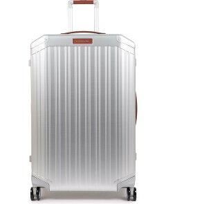 Piquadro Alu 4-Rollen Trolley Aluminium 79 cm