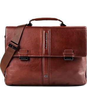 Piquadro Victor Aktentasche RFID Schutz Leder 42 cm Laptopfach