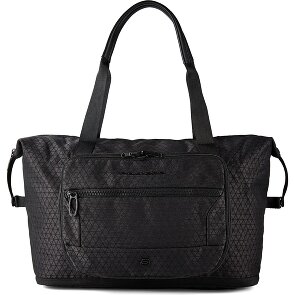 Piquadro Hex Schultertasche 28 cm mit Dehnfalte