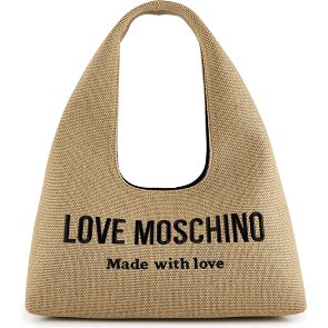 Love Moschino Cargo Canvas Schultertasche 34 cm