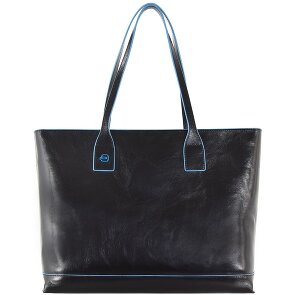 Piquadro Blue Square Shopper Tasche Leder 35 cm