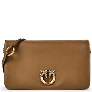 PINKO Love Soft Clutch Tasche Leder 19.5 cm