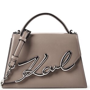 Karl Lagerfeld Signature 2.0 Handtasche Leder 26 cm