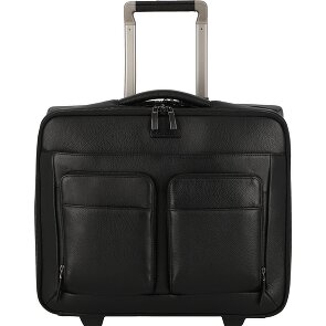 Piquadro Modus Special 2 Rollen Businesstrolley Leder 44 cm Laptopfach