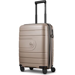 Redolz Essentials 11 4 Rollen Kabinentrolley 55 cm mit Dehnfalte