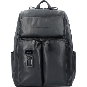 Piquadro Harper Rucksack RFID Leder 46 cm Laptopfach