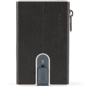 Piquadro Black Square Kreditkartenetui Leder 6 cm Piquadro Black Square Kreditkartenetui Leder 6 cm