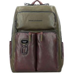 Piquadro Harper Rucksack RFID Leder 46 cm Laptopfach