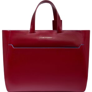 Piquadro Blue Square Shopper Tasche Leder 40 cm