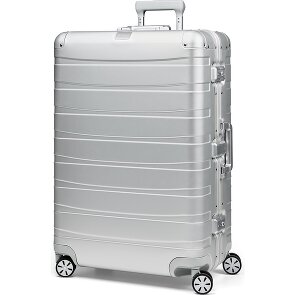 Redolz Pro Aluminium 4-Rollen Trolley L Aluminium 77 cm