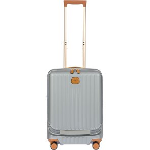Bric's Capri 4 Rollen Kabinentrolley 55 cm Laptopfach mit Dehnfalte