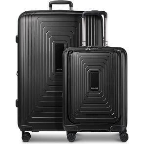 Redolz Essentials 14 4-Rollen Kofferset 2 tlg. Laptopfach mit Dehnfalte