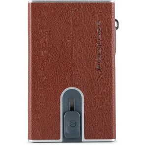 Piquadro Black Square Kreditkartenetui Leder 6 cm Piquadro Black Square Kreditkartenetui Leder 6 cm