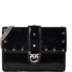 PINKO Love Pocket Studs Mini Bag Umhängetasche Leder 13 cm