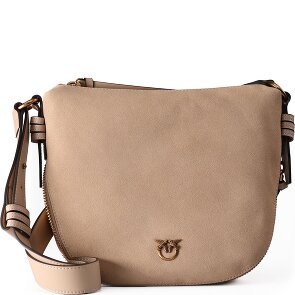 PINKO Zip Around Umhängetasche Leder 28 cm