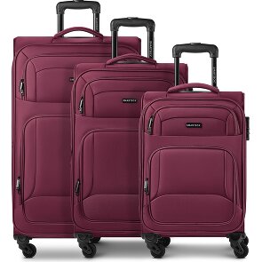 Smartbox Edition 04 4 Rollen Kofferset 3-teilig mit Dehnfalte