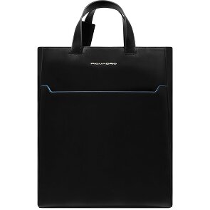 Piquadro Blue Square Schultertasche RFID Schutz Leder 30 cm Laptopfach