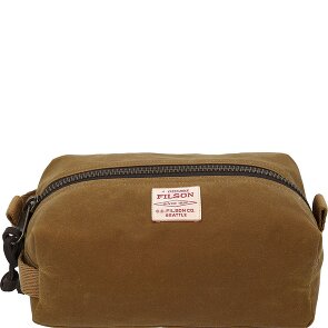 Filson Tin Cloth Kulturbeutel Leder 23 cm