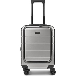 Police Dublin 4 Rollen Kabinentrolley S 54 cm Laptopfach mit Dehnfalte