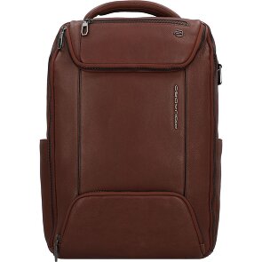 Piquadro Cronus Business-Rucksack RFID Schutz Leder 41 cm Laptopfach