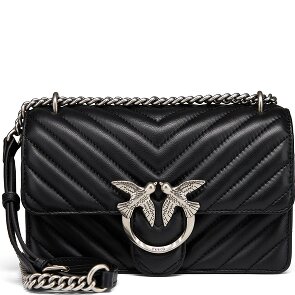 PINKO Love One Umhängetasche Leder 21 cm