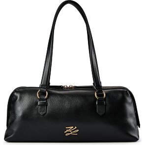Karl Lagerfeld Autograph Schultertasche Leder 35 cm