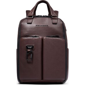 Piquadro Harper Reiserucksack Leder 42 cm Laptopfach