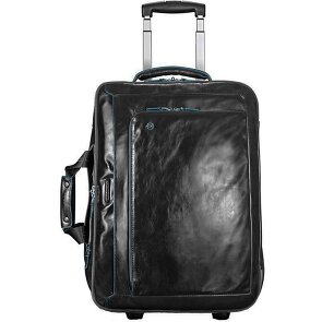 Piquadro Blue Square 2-Rollen Businesstrolley Leder 51 cm Laptopfach