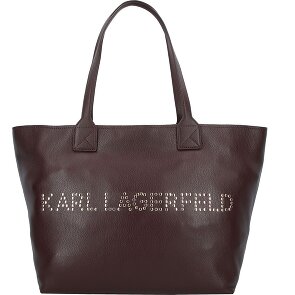 Karl Lagerfeld Signature Shopper Tasche Leder 33 cm