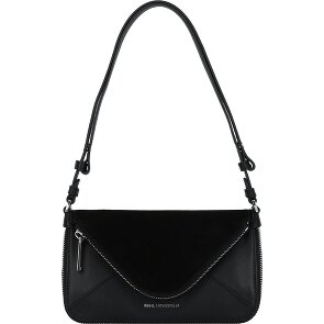 Karl Lagerfeld Hardware Mini Bag Schultertasche Leder 18 cm mit Dehnfalte