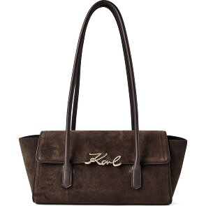Karl Lagerfeld Signature Schultertasche Leder 34 cm