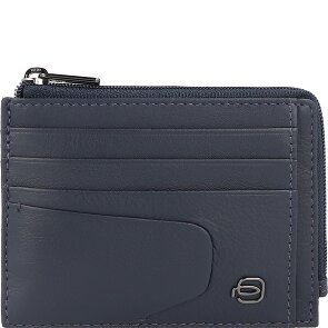 Piquadro Akron Kreditkartenetui RFID Schutz Leder 11.5 cm