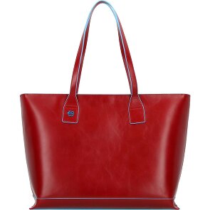 Piquadro Blue Square Shopper Tasche Leder 35 cm