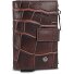 Fano C-Four Geldbörse RFID Schutz Leder 7 cm Variante darkbrown Fano C-Four Geldbörse RFID Schutz Leder 7 cm Variante darkbrown