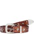  Nietengürtel Leder Variante cognac | 95 cm