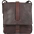  Loreto Paris Umhängetasche Leder 23 cm Variante darkbrown