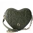 Fashion Schultertasche Leder 19 cm Variante dark olive Fashion Schultertasche Leder 19 cm Variante dark olive