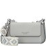 Double up Umhängetasche Leder 20 cm Variante nimbusgrey Double up Umhängetasche Leder 20 cm Variante nimbusgrey