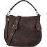  Juna Schultertasche Leder 34 cm Variante dark brown