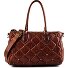 Ricciarda Schultertasche L Leder 35 cm Variante cognac