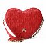  Fashion Schultertasche Leder 19 cm Variante lipstick red