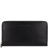 Lila Geldbörse Leder 16 cm Variante black Lila Geldbörse Leder 16 cm Variante black