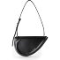  The Spade Schultertasche Leder 24 cm Variante black