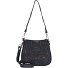 Schultertasche Leder 19 cm Variante blu indaco  Schultertasche Leder 19 cm Variante blu indaco