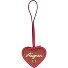  Fashion Taschenanhänger Leder 8 cm Variante orchid pink