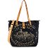  Manici Shopper Tasche 30 cm Variante blu-sabbia