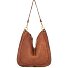  Mogano Schultertasche Leder 44 cm Variante cognac