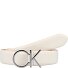 CK Logo Gürtel Leder Variante bright white | 80 cm  CK Logo Gürtel Leder Variante bright white | 80 cm